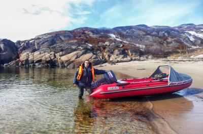 Лодка ПВХ Компас 420 моторная