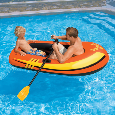 Лодка гребная надувная ПВХ Пляжная 2