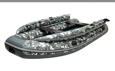Лодка ПВХ СибРивер Селенга-360 НД фальшборт камуфляж моторная
