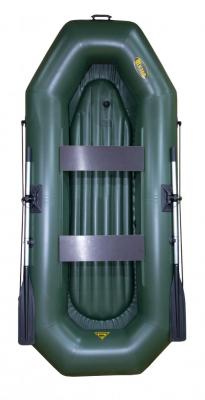 Гребная лодка надувная ПВХ Инзер 2 (280) НД