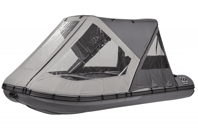 Тент трансформер кабриолет на лодку Аква 3200 НДНД