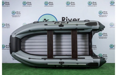 Лодка ПВХ RiverBoats RB 430 НДНД + фальшборт моторная