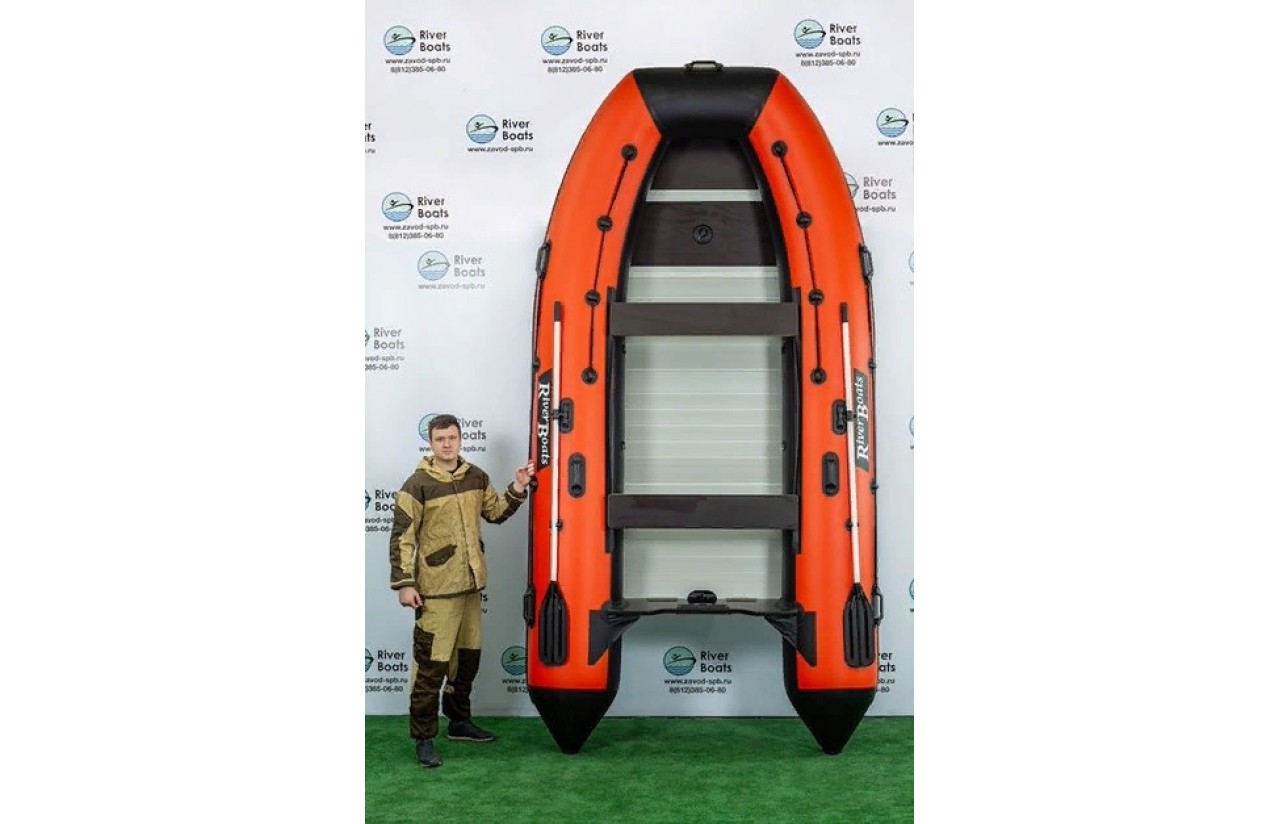RiverBoats RB 410 Киль + алюминиевый пол