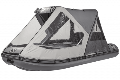 Тент трансформер кабриолет на лодки Стелс 255 и 255 Аэро