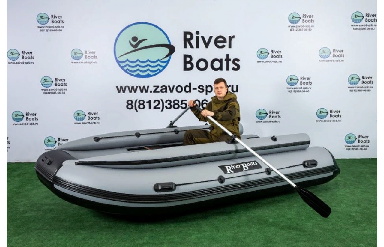 RiverBoats RB 390 НДНД + фальшборт