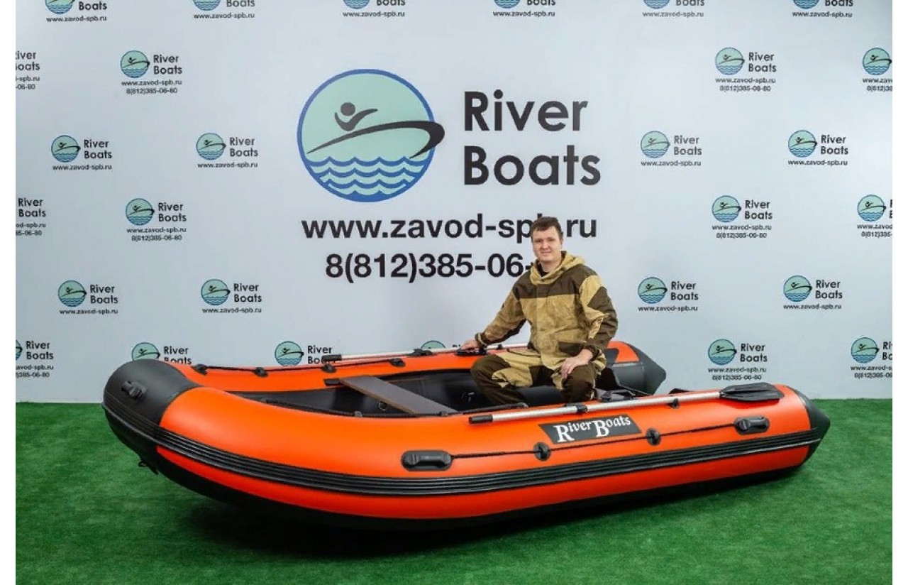 RiverBoats RB 430 Киль + алюминиевый пол